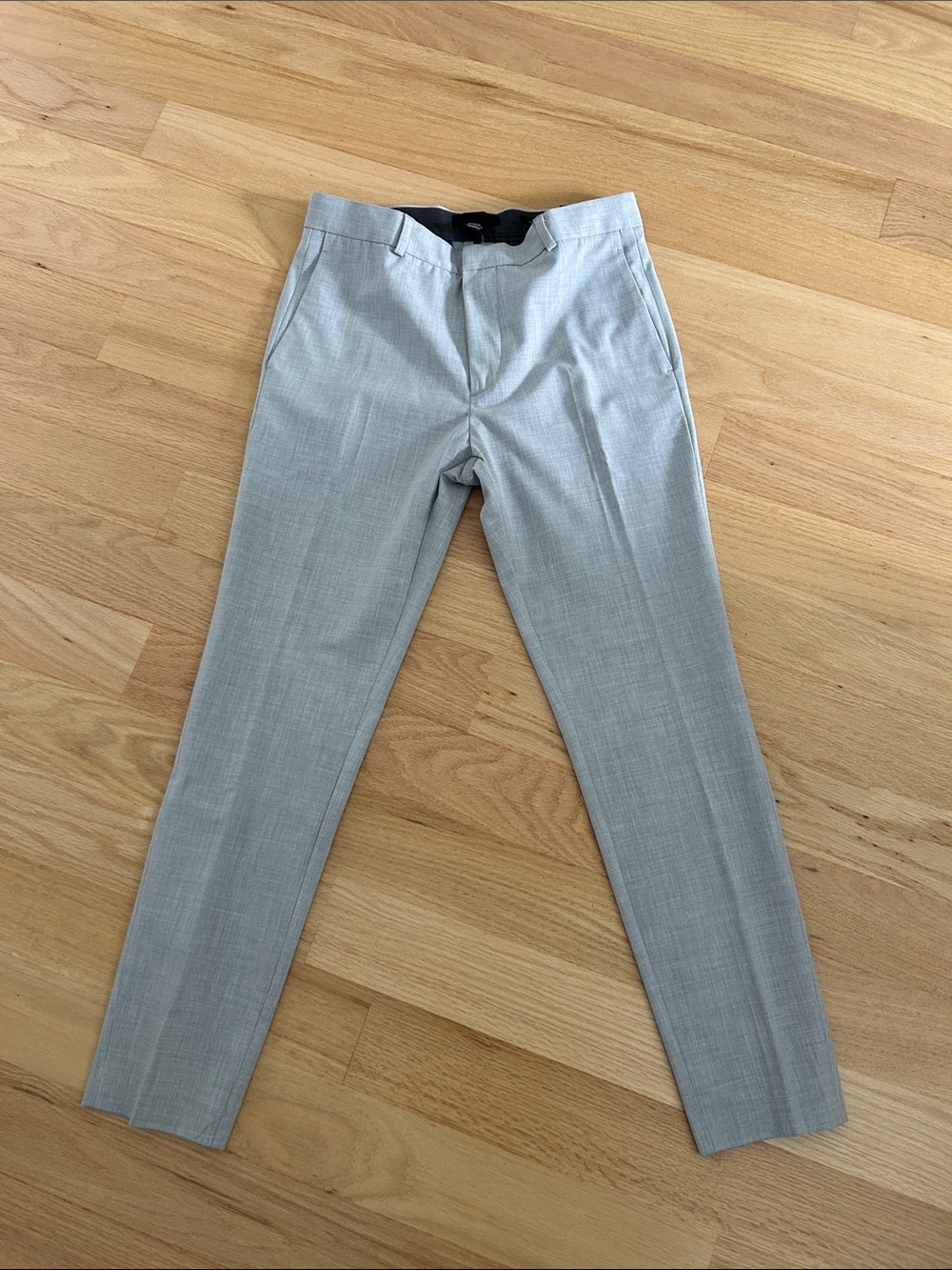 H&M Men’s Light Gray Slim Dress Pants